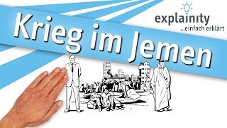 Krieg im Jemen einfach erklärt (explainity® Erklärvideo)