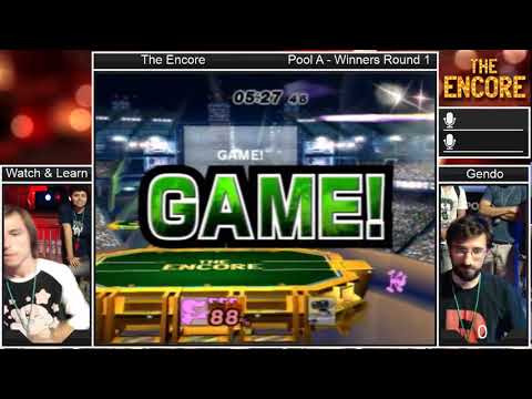 The Encore Pools - Mr. WnL (Mr. GnW) vs Gendo (ROB)