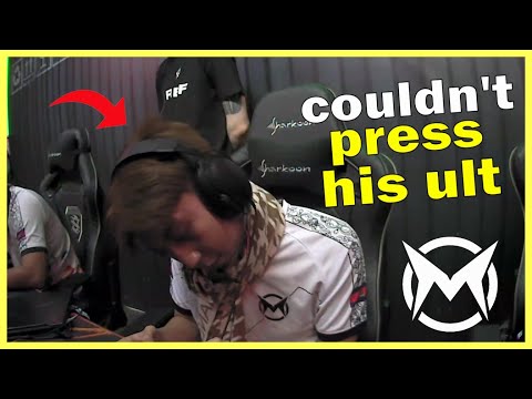 Cadenza shaking his head after his misplay on Chou