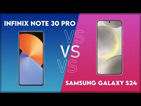 Infinix Note 30 Pro vs Samsung Galaxy S24 Technical Comparison