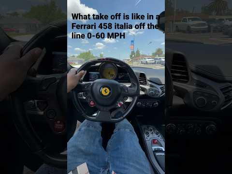 Thumbnail for What is 0-60 like in a Ferrari 458 Italia fresh off the line!! #ferraritakeoff #ferrari #ferrari458 by Ferrari 458 Italia