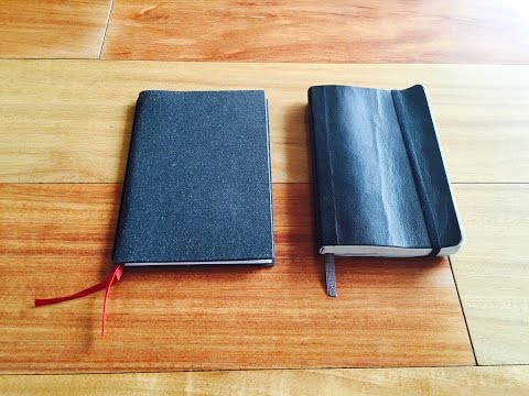 Moleskine vs X17 Notes Notebook Comparison