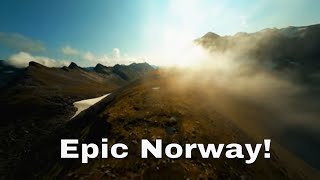 Cinematic FPV flight in the Norwegian mountains of Sunnmøre / Ørsta