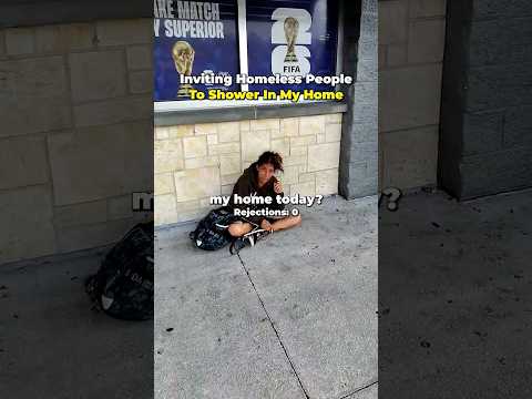 Inviting Homeless People To Shower In My Home