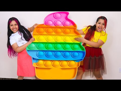 شفا وسوسو يريدوا نفس البوب ات shfa and soso play pop it challenge
