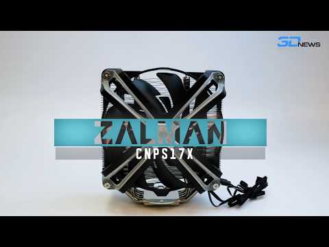 Zalman CNPS17X kompiuterio aušinimo komponentas Procesorius Aušintuvas 14 cm Juoda, Pilka video