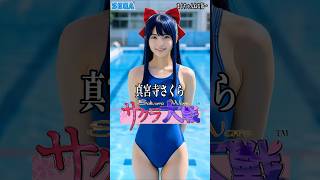 サクラ大戦 真宮寺さくら コスプレ 競泳水着