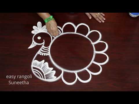 New Year rangoli designs for 2023🌺Easy Sankranthi muggulu🌺Beautiful Pongal kolam