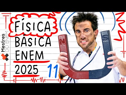 🧲 ELETROMAGNETISMO: Aulão COMPLETO ENEM - Física MESTRES DO ENEM