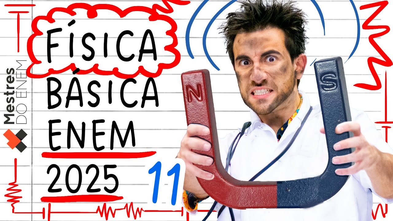 🧲 ELETROMAGNETISMO: Aulão COMPLETO ENEM - Física MESTRES DO ENEM