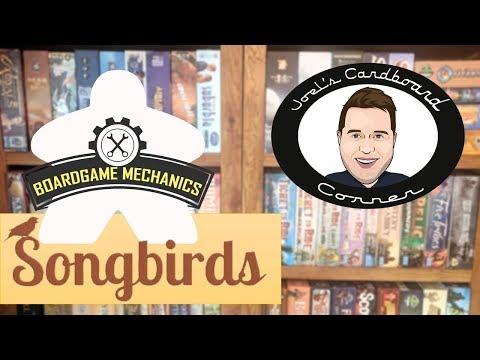 Joel's Cardboard Corner: Songbirds