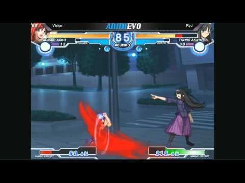 EVO2014 "AnimEVO" MBAACC - Top8:03 Viskar (F-Aoko) VS Ryd (F-Akiha)