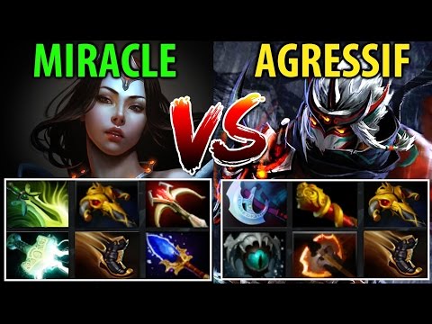 Miracle- [Mirana] vs Agressif [Juggernaut] Dota2 Liquid vs VGJ- What A Game