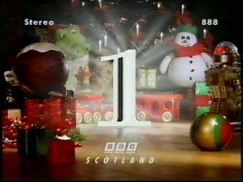 BBC One Scotland Junction Christmas Eve 1992 - The Land Before Time
