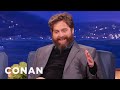 Zach Galifianakis Reveals Why He Quit Drinking | CONAN on TBS