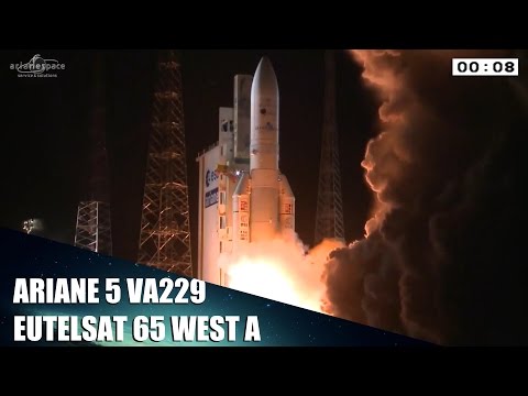 Lancement | Eutelsat 65 West A | Ariane 5 (VA229)
