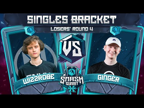 Wizzrobe vs Ginger - Singles Bracket: Losers' Round 4 - Smash Summit 10 | Captain Falcon vs Falco