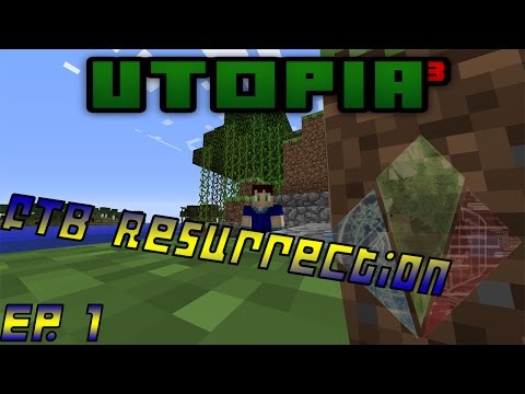 Minecraft: Utopia³ Resurrection Ep.1 - STEAM MACHINE!