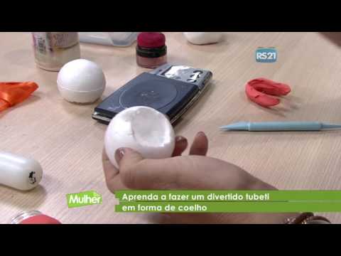 Tubeti divertido em forma de coelho por Regina Napoli - 22/03/2017 - Mulher.com   P1