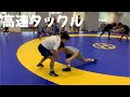 【レスリング】全日本レベルの選手が2か月振りにスパーリングしたらどうなる?