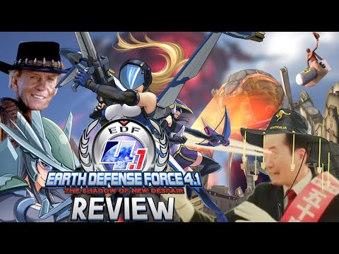 Earth Defense Force 4.1 Review: NOTHING CANNOT BE PENETRATED BY THE GRIIIINDBUSTER!!!!