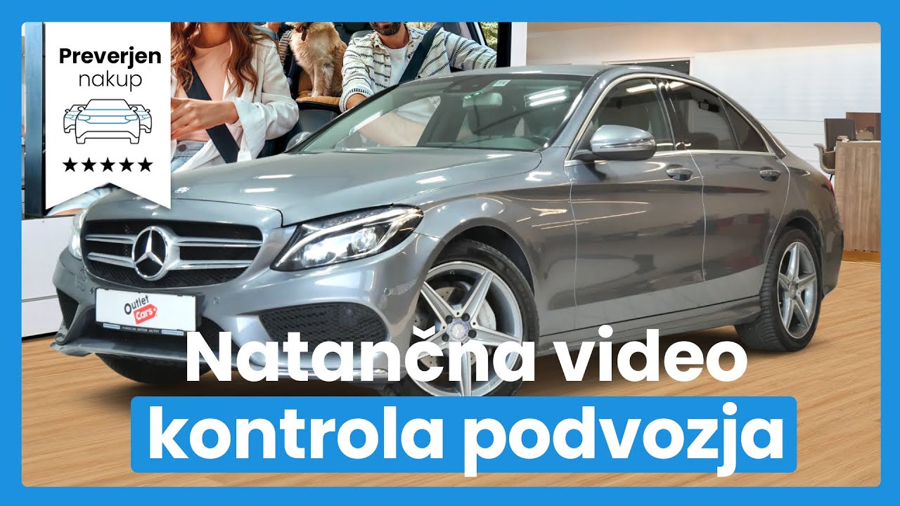 Mercedes-Benz C-Razred C 220 d AMG LINE - SLOVENSKO VOZILO