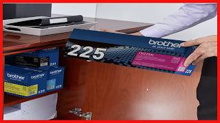 Brother TN-225M Genuine Magenta Toner Cartridge: Reliable Color Prints
