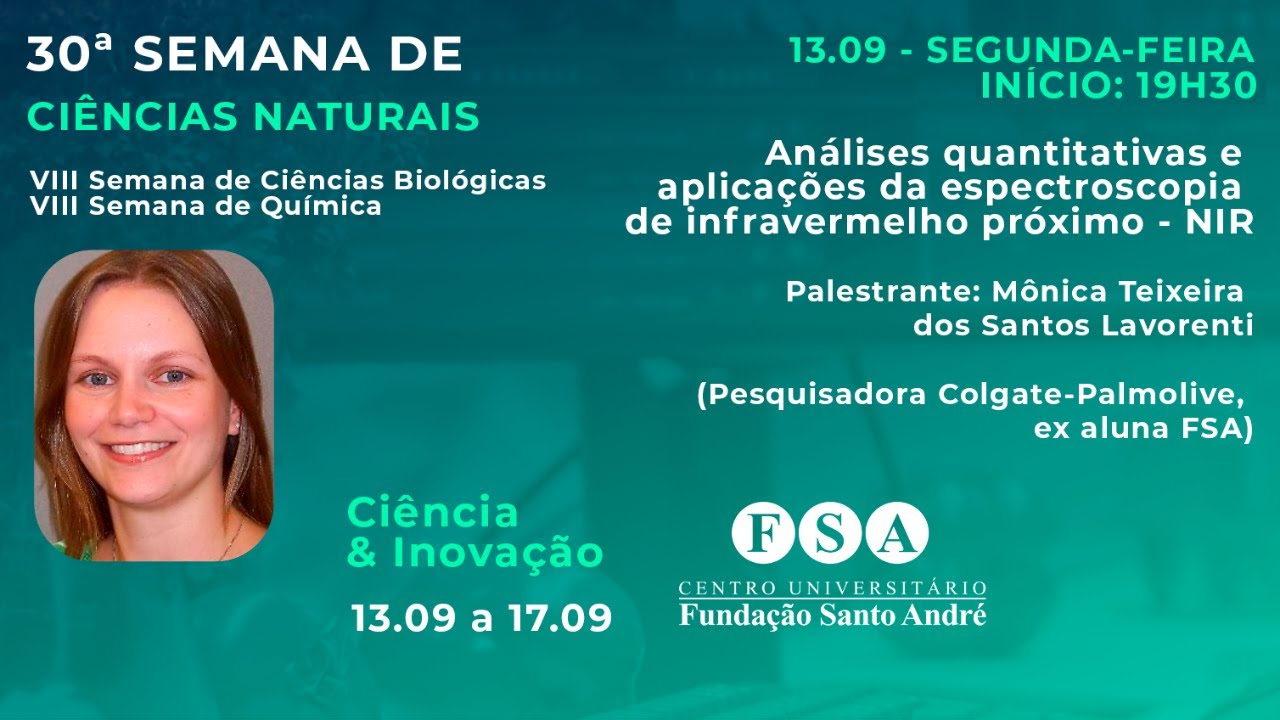 SC - Análises quantitativas e aplicações da espectroscopia de infravermelho próximo - NIR