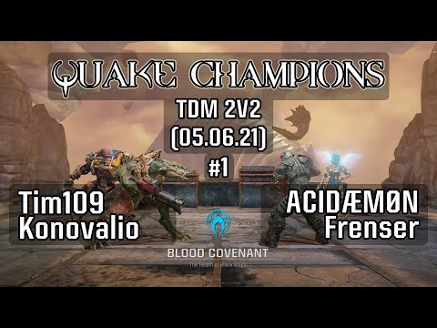 QC - Acidaemon & Frenser VS Konovalio & Tim109 - 2v2 TDM (05.06.21) - match 1