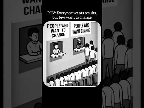 Change is scary.But so is staying the same.Which one are you choosing today? #short #quotes #viral