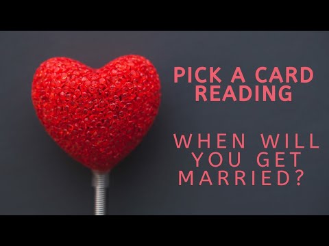 When Will You Get Married?❤ Pick a Card Reading For Marriage 🌹Answers From Angels