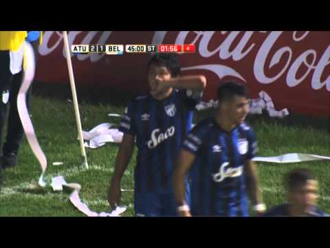 Gol de Rodríguez. Atl. Tucumán 2 - Belgrano 1. Fecha 14. Primera División 2016