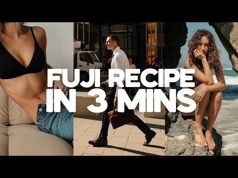 The Only Fujifilm Recipe You’ll Ever Use - in UNDER 3 Minutes