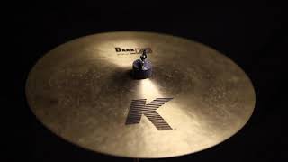 Video thumbnail for Zildjian 16" K Dark Thin Crash Cymbal by drumgeek1980