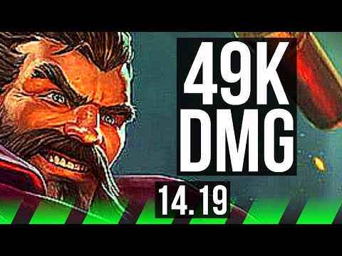 GRAVES vs KINDRED (JGL) | 49k DMG, Comeback, Dominating | NA Master | 14.19