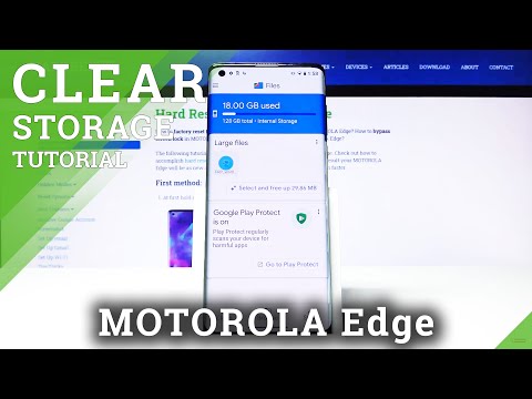 How to Clean Storage in Motorola Edge – Free Up Memory