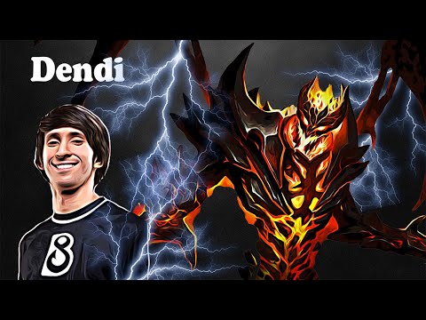 Dendi - Shadow Fiend Midlane | Dota 2 7.27d Gameplay