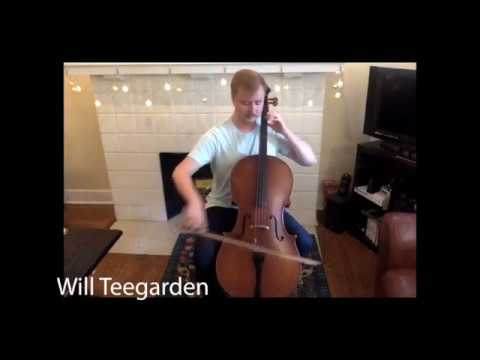 Promotional video thumbnail 1 for Will Teegarden plays Cello