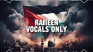 Rajieen (vocals only) + reverb