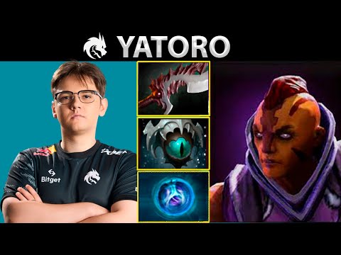 Yatoro Anti-Mage VS Pure Bloodseeker - Battle of TOP RANKS 12.700 MRR AVERAGE Highlight #dota2