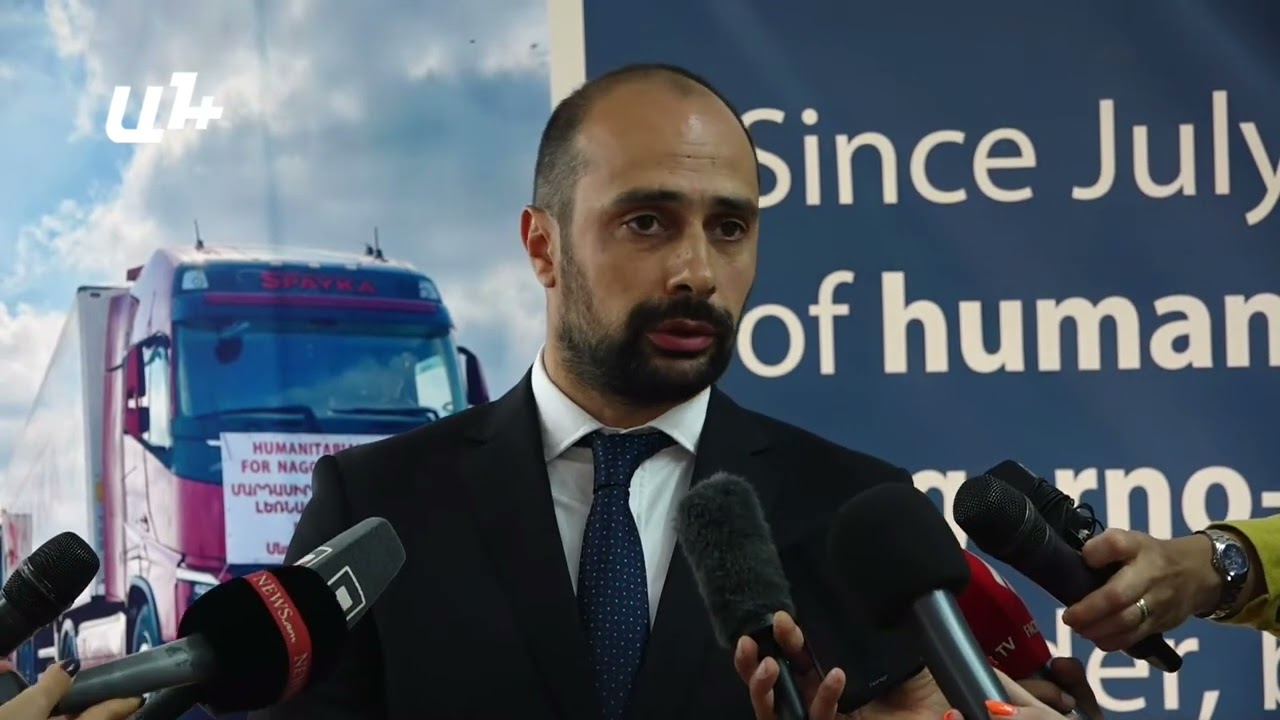 Ֆրանսիական բեռնատարները հասան Կոռնիձոր․ Վարդան Սարգսյանի ճեպազրույցը