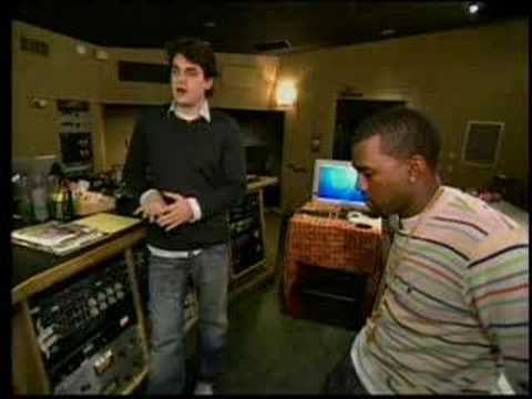 Kanye West and John Mayer recording Bittersweet