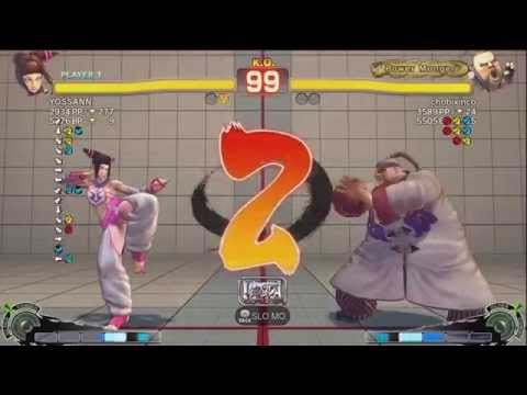 YOSSAN (Juri) vs Inco (Rufus) - USF4 Match *1080p*