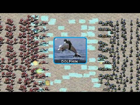 Infantry using Dolphin Attack - Red Alert 2