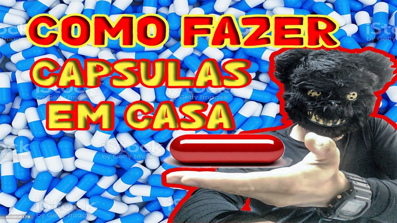 COMO FAZER CÁPSULAS / ENCAPSULAR QUALQUER COISA EM CASA!