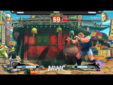 Eugene (Fuerte) vs Pokchop (Abel) MWC 20th - SSF4 AE2012