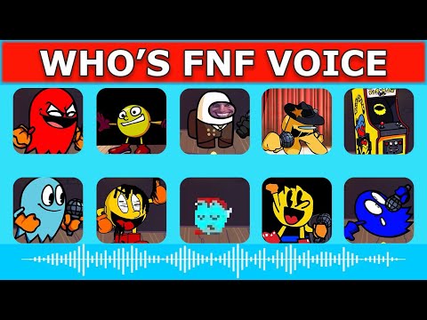 FNF - Guess Character by Their VOICE | Guess The Character | Among Us Crayzy , Ghost, Imposter V3...