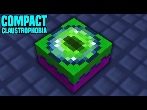 Minecraft Compact Claustrophobia | END CAKE & MOON VILLAGERS! #32 [Modded Questing Skyblock]