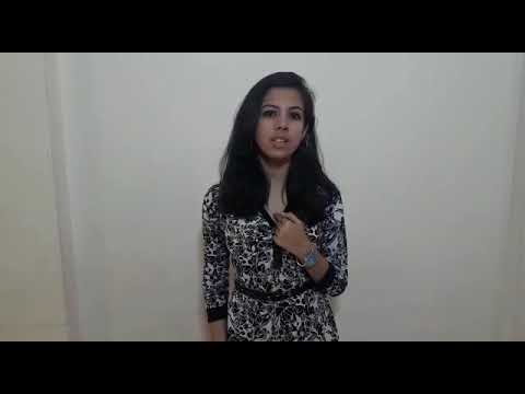 vridhi sharma Audition-1 as a college going girl