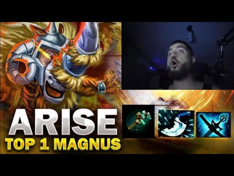 Ar1se Magnus Top Plays And Moments And Rough Game Dota 2 Highlights !!